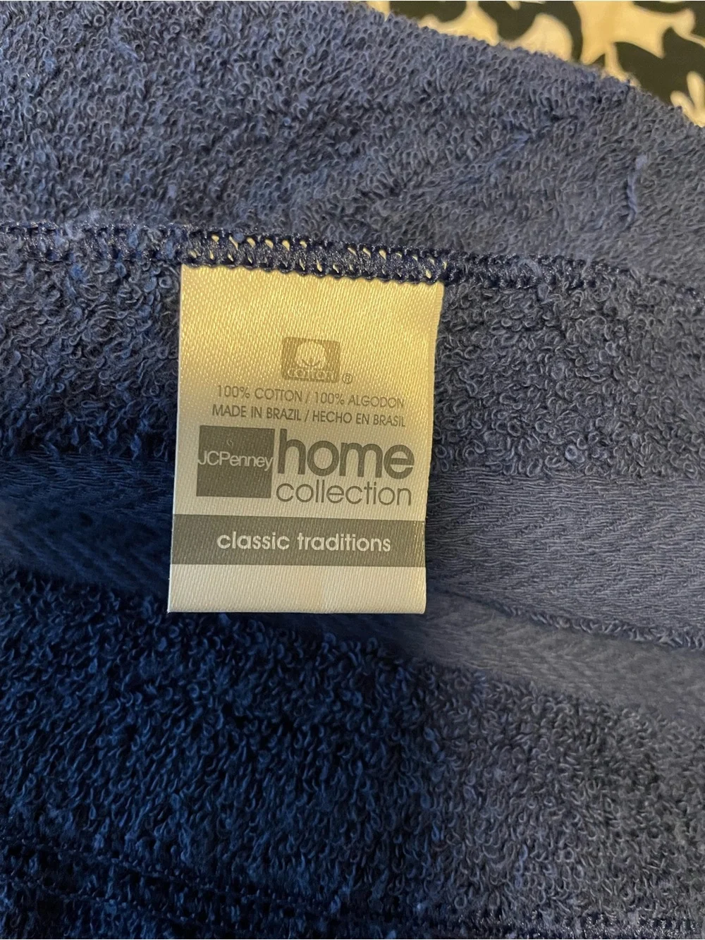 JC Penny home collection six piece towel set